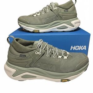 Hoka Kaha 3 Low GTX Men 11.5D Eucalyptus/ Birch Waterproof Hiking